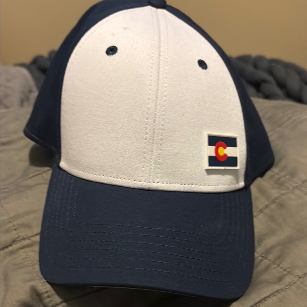 Blue and White Colorado Flag Cap